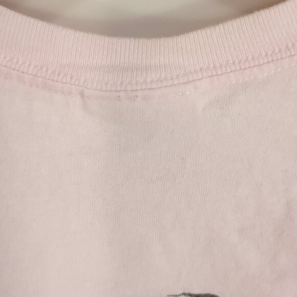 Port & Company Graphic T-Shirt Men's XL Pink Hands Over House Face - Picture 10 of 12